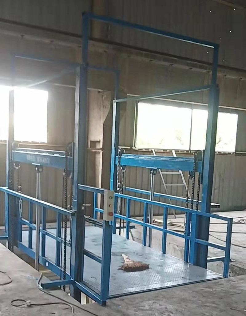 導軌式升降貨梯