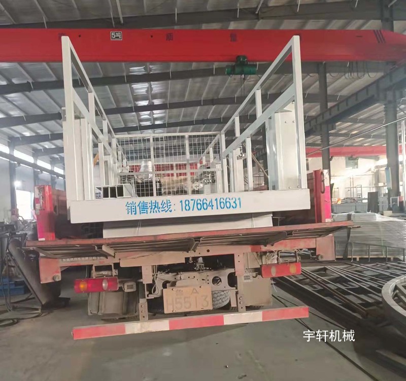 導軌式升降貨梯發貨