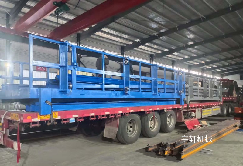 導軌式升降貨梯發貨